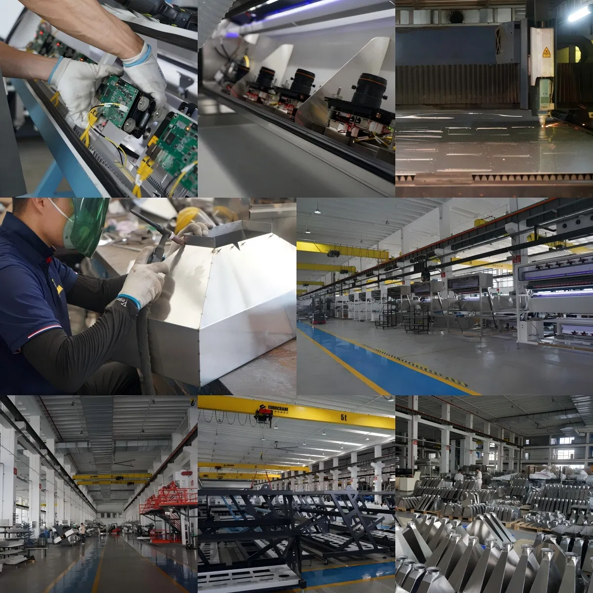 Instalaciones de producción del clasificador óptico
