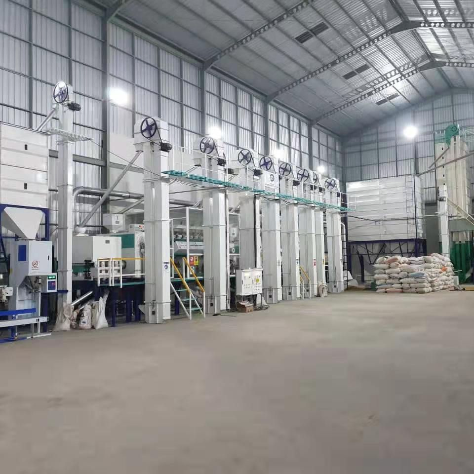 Amct-150tpd Planta de Equipos de Procesamiento de Arroz de Alta Calidad 100-150tpd