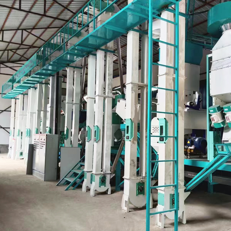 80tpd Planta de molino de arroz industrial de alta capacidad completa