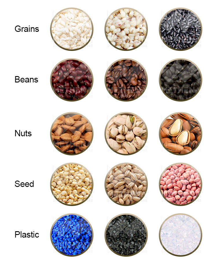 Máquina clasificadora de nueces de macadamia inteligente, máquina seleccionadora de arroz, clasificador de color de cereales precio