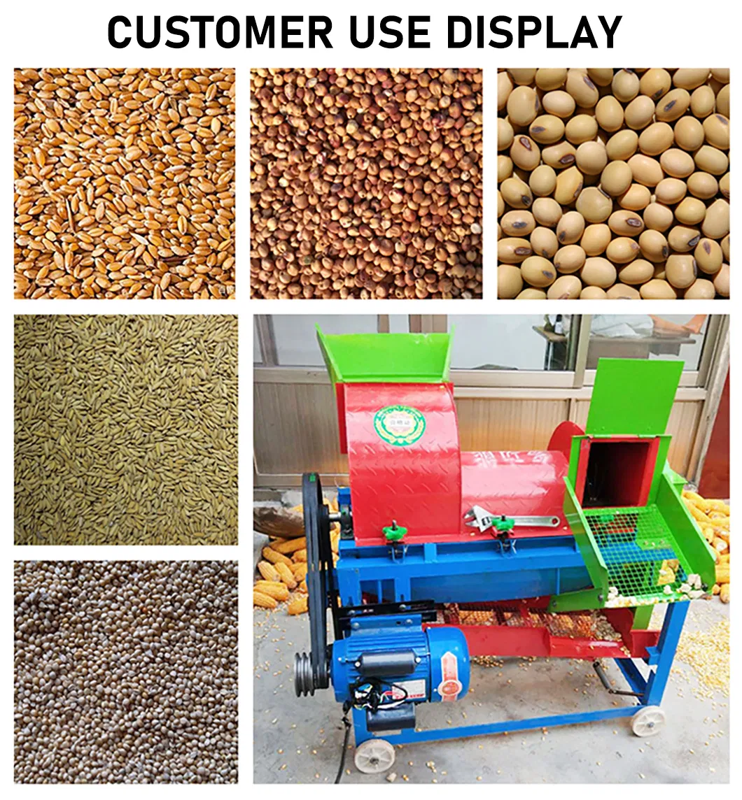 Máquina de trilla de arroz económica para granja, venta caliente, mini descascaradora agrícola