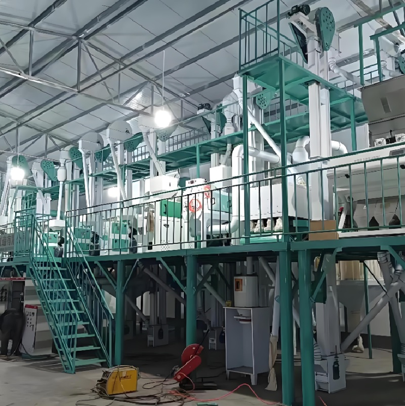 20-500tpd Línea de procesamiento de arroz completamente automática