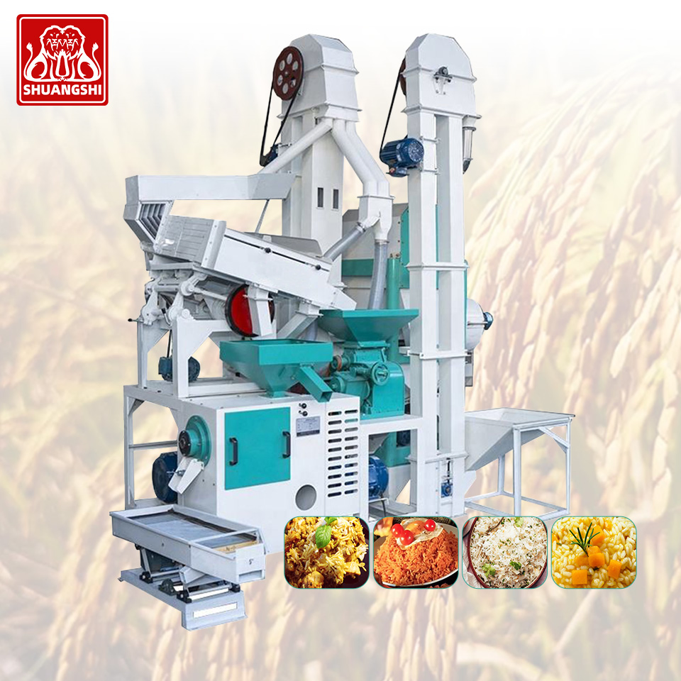 50 Planta de máquina descascaradora de arroz con rodillo de goma de blanqueo automático de toneladas por día a precio