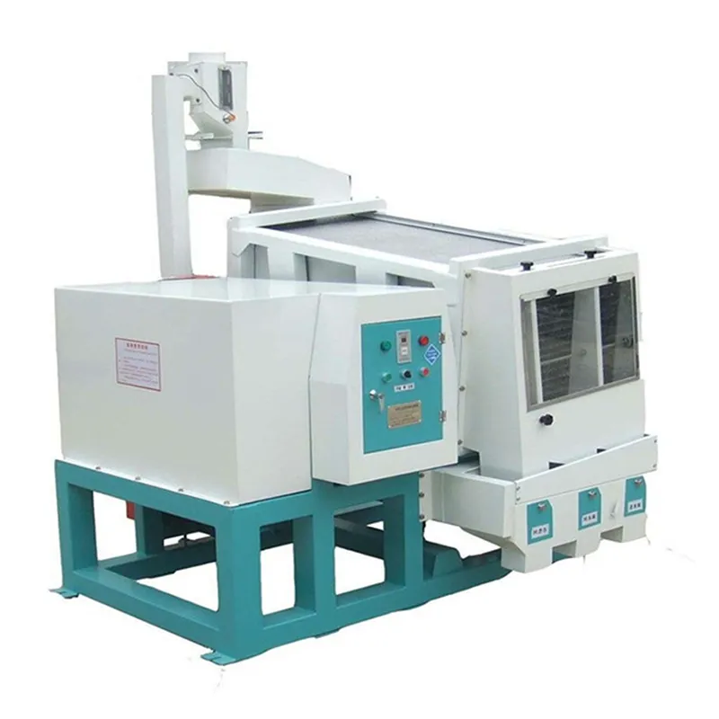 Máquina separadora de cáscaras de arroz de una sola etapa automática separadora de arroz