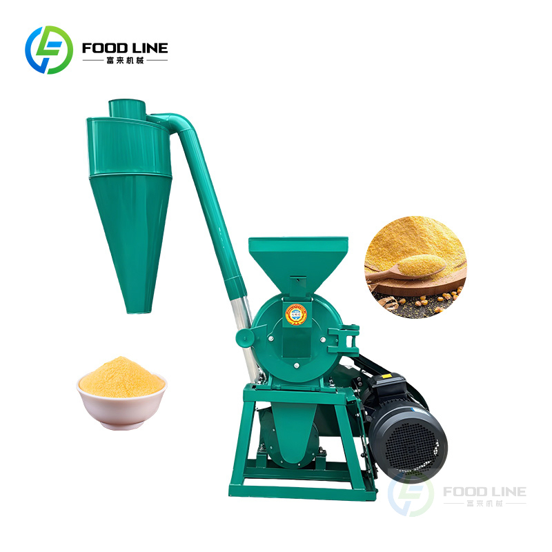 0.3 Máquina de Molienda de Grano Industrial T/H para Trigo, Maíz, Arroz con Molino de Harina y Molienda de Maíz para Alimentación Automática