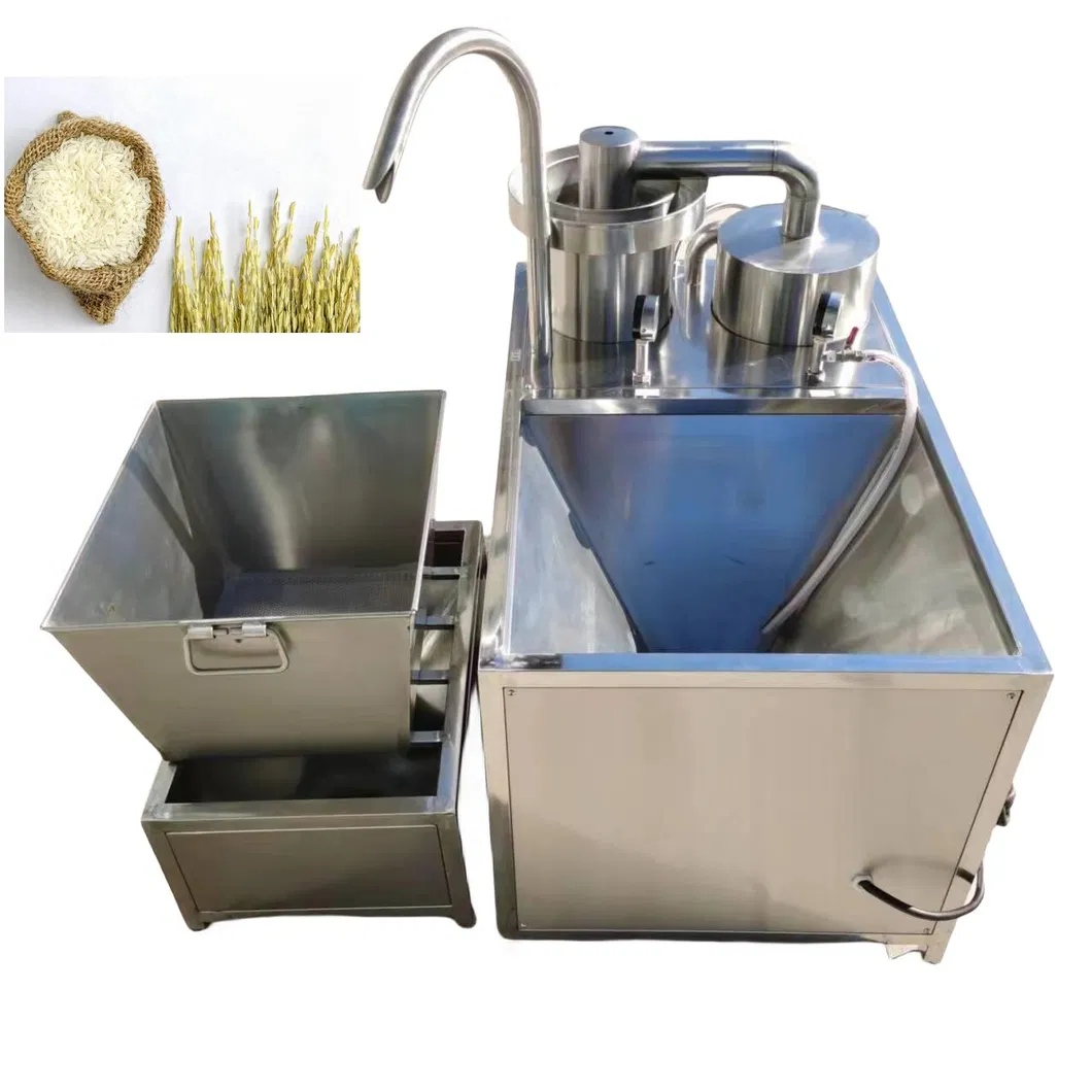 Máquina de lavar arroz de gran capacidad, lavadora de granos, máquina de limpieza de arroz