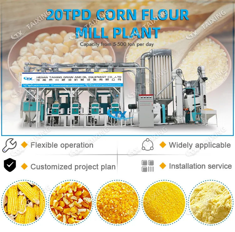 Máquina de Molienda de Harina de Maíz Arroz Granos Hierbas Molinillo de Harina