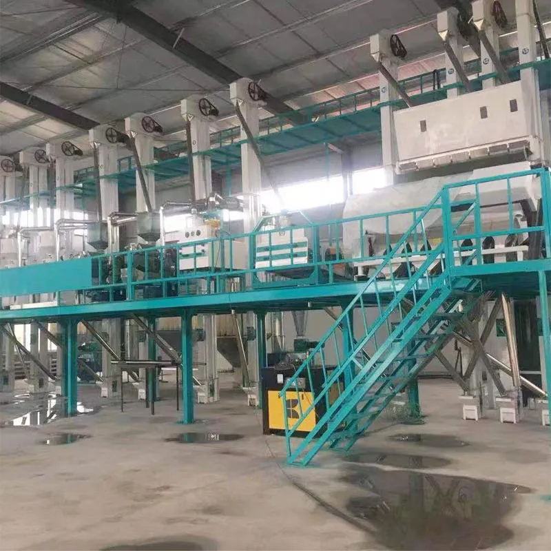 Completo Molino de Arroz 50 Toneladas 60ton Máquina de Pulido de Arroz