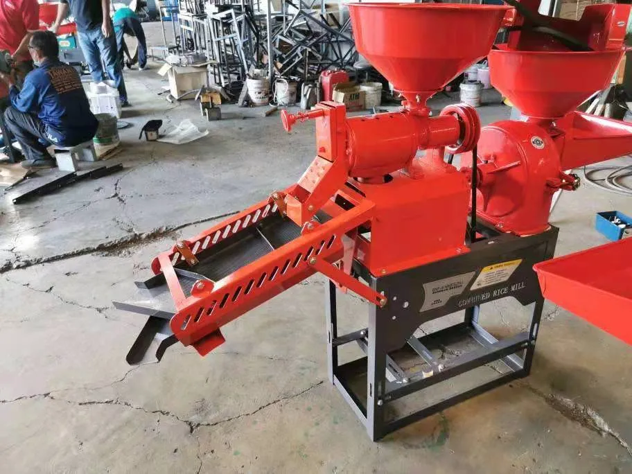 Máquina separadora de arroz verde automática, mini molino de arroz