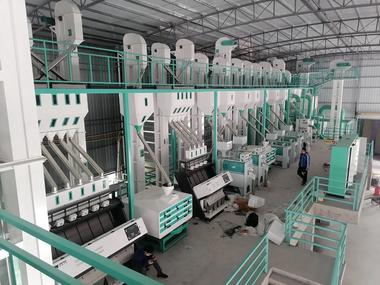 Venta Directa de Fábrica Conjunto Completo de Línea de Procesamiento de Arroz