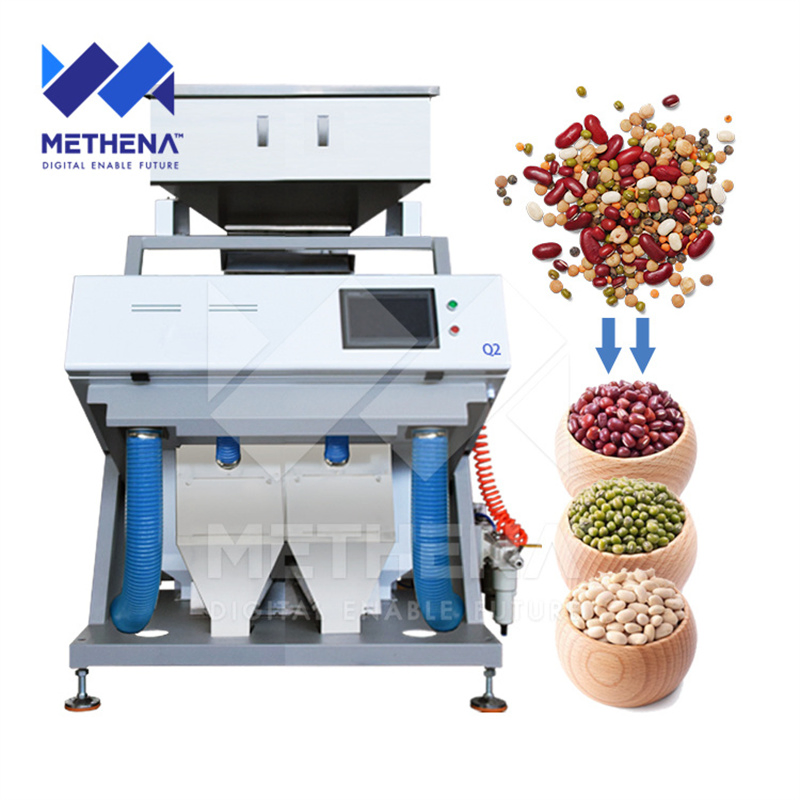 Máquina clasificadora de nueces de macadamia inteligente, máquina seleccionadora de arroz, clasificador de color de cereales precio
