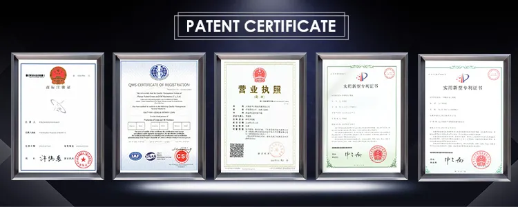 Certificado de Garantía de Calidad e ISO