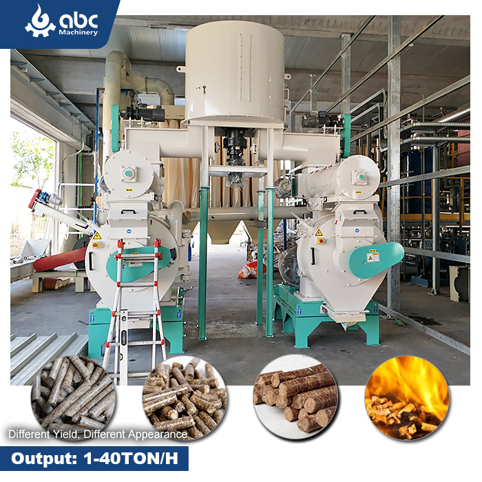 Diseño Nuevo Avanzado Gran Molino de Pellets de Madera de Anillo de Transmisión por Correa Industrial para Fabricar Biomasa, aserrín, cáscara de arroz, residuos de hierba