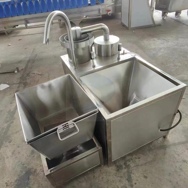 Máquina automática de lavado de arroz de acero inoxidable, equipo comercial de limpieza de granos y cereales para fábricas de procesamiento de alimentos en comedores