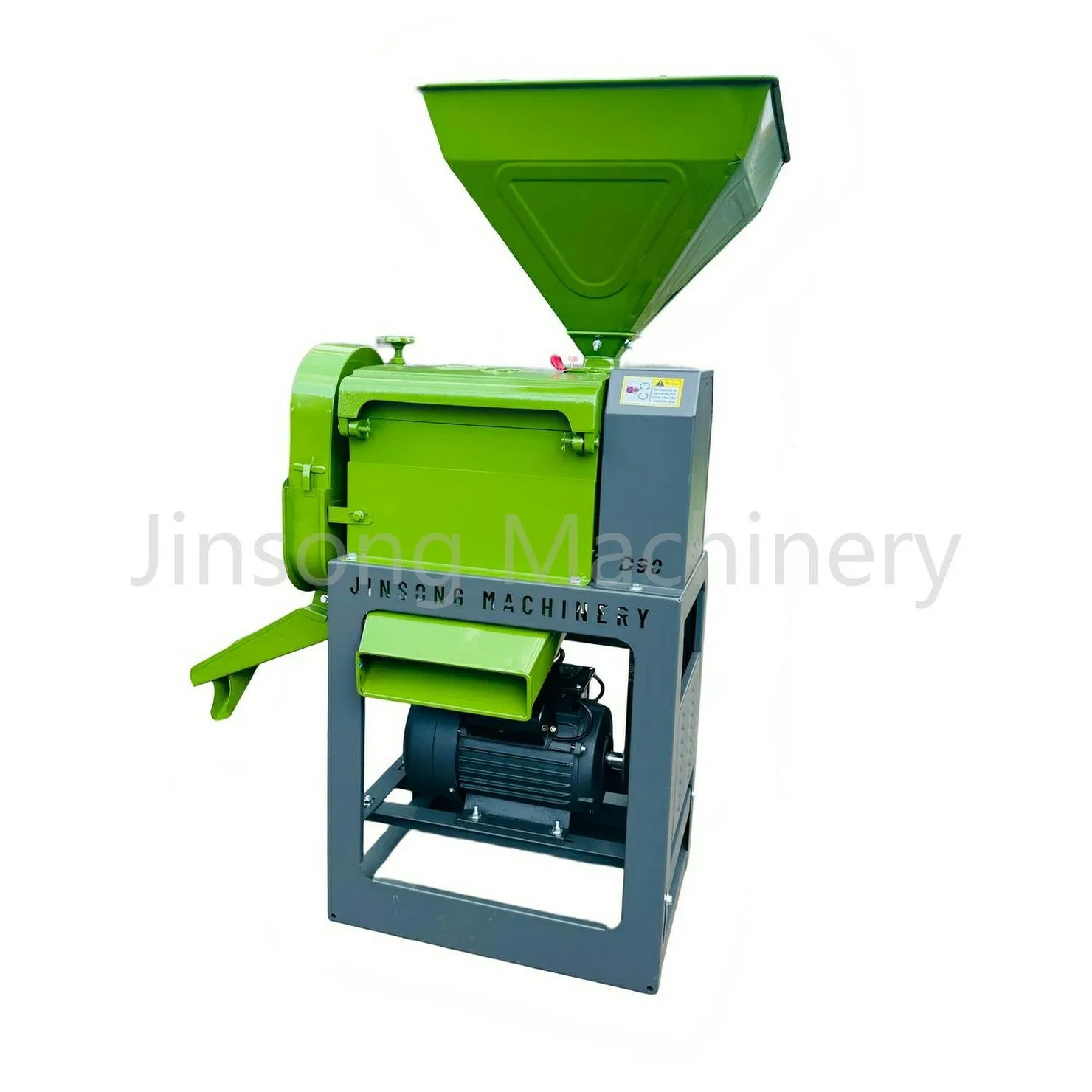 Molino de arroz mini compacto para el hogar con pantalla digital y interruptor de aire para planta de procesamiento pequeña