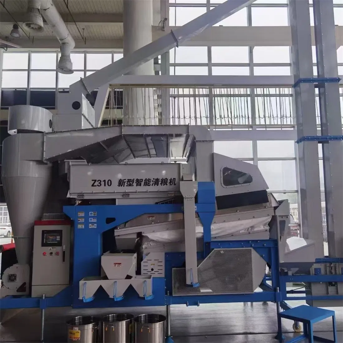 Máquina de limpieza de arroz de alta calidad 30t/H capacidad grano sorgo sésamo soja maíz trigo cacahuate aceite semilla de chía