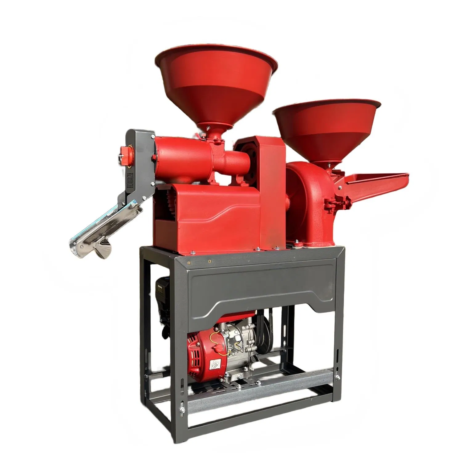 Máquina de procesamiento de cáscara de arroz totalmente automática combinada con molino de arroz