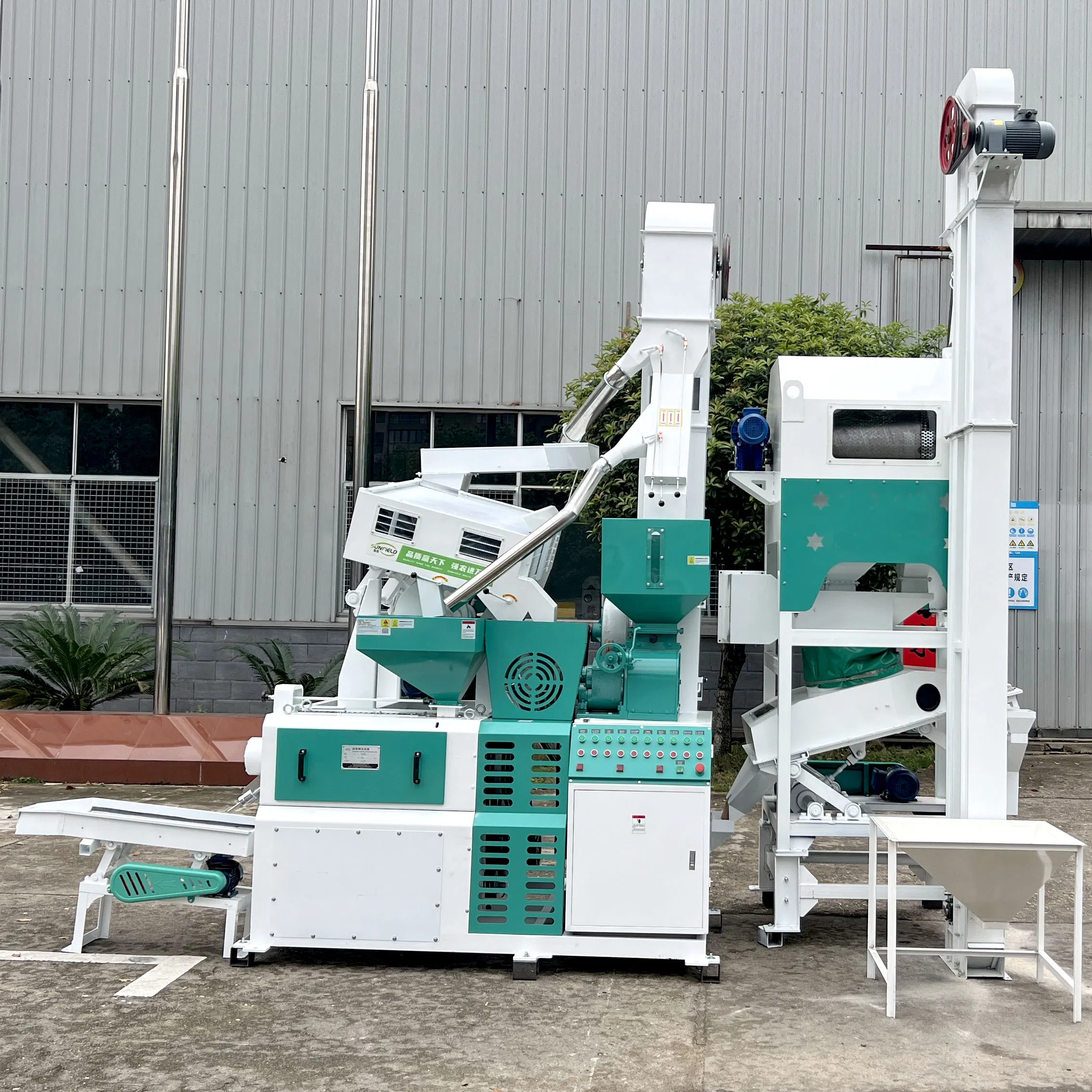 Máquina de Procesamiento de Arroz Molino de Procesamiento de Arroz Máquina de Limpieza de Arroz con 1250-1650kg/H y 2% Tasa de Rotura