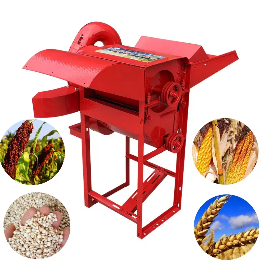 Máquina multi funcional de trilla de arroz, trigo, paddy, máquina de desgranado de maíz, desgranadora de soja, desgranadora de sorgo, máquina de trilla de mijo, máquina de trilla de arroz