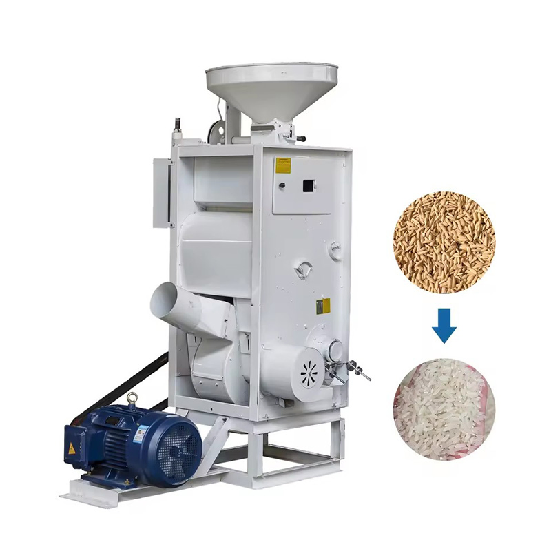 Conjunto de motor central automático de arroz comercial mini de alta calidad, molino de arroz agrícola de alta capacidad