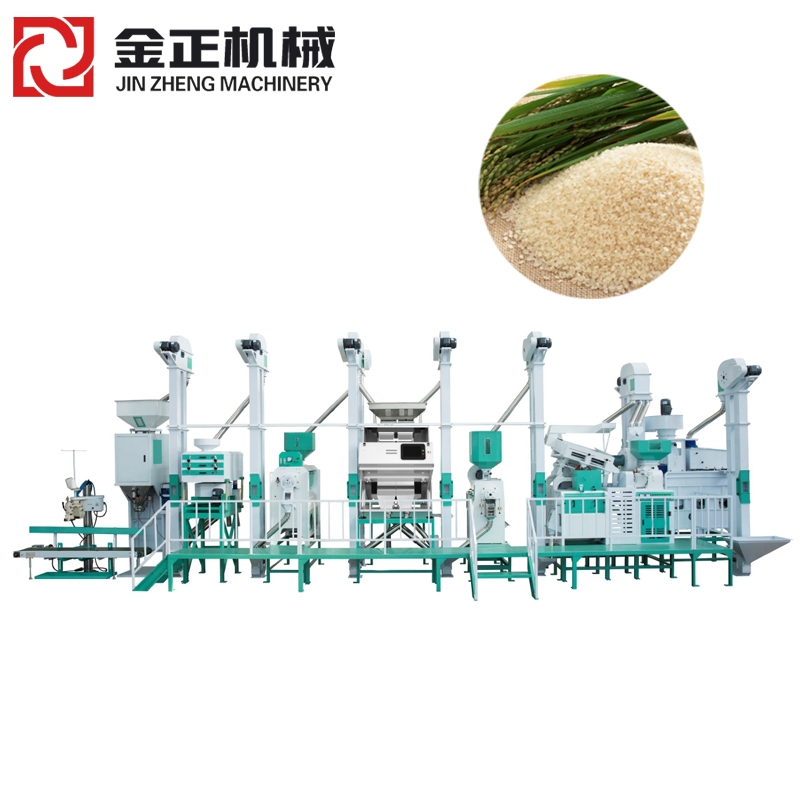 Conjunto Completo de Alta Calidad 1000kg 1200kg 1500kg por Hora Combinado de Arroz Mijo Blanqueo Descascarado Molino de Arroz Línea de Procesamiento Precio