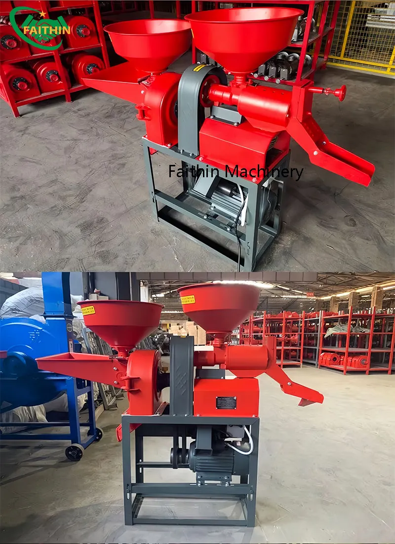 Detalle 4 de la máquina separadora de cáscaras de arroz