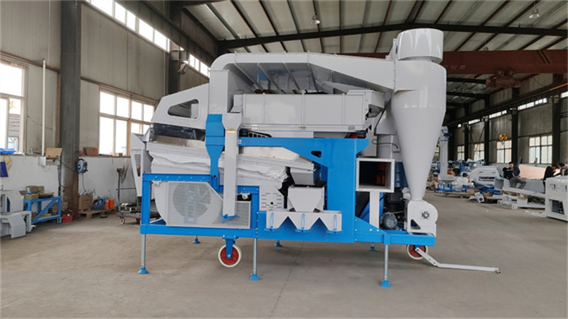 Máquina limpiadora de trigo y arroz líder en la industria para una cosecha eficiente