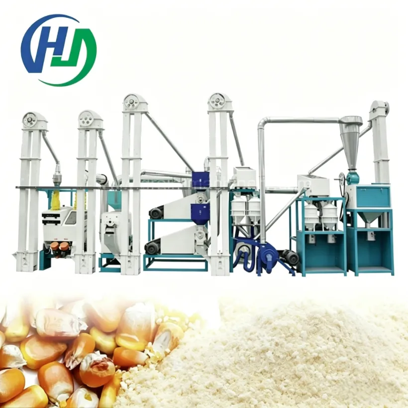 Equipo de procesamiento de harina eficiente para línea de producción de molienda de arroz