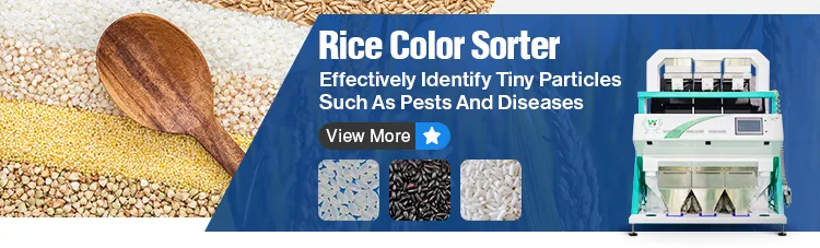 Ejemplos de ordenación de colores de arroz