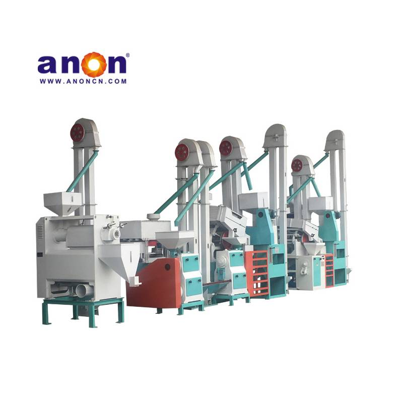 Anon Automático 30-40 Equipos Industriales de Molienda de Arroz Molino de Arroz