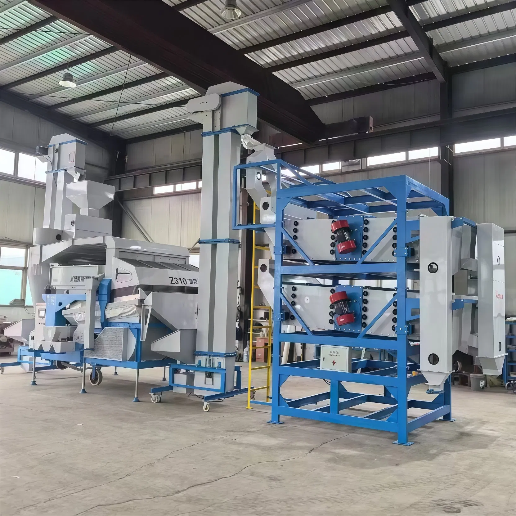 Máquina de limpieza de arroz de alta calidad 30t/H capacidad grano sorgo sésamo soja maíz trigo cacahuate aceite semilla de chía