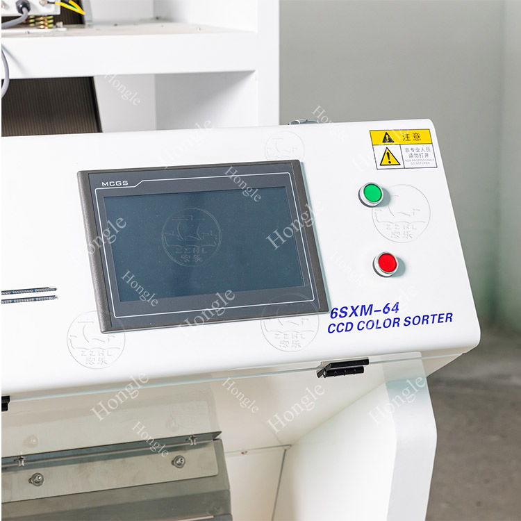 Máquina de clasificación de color para mini semillas, café, sal, arroz, frijoles y granos