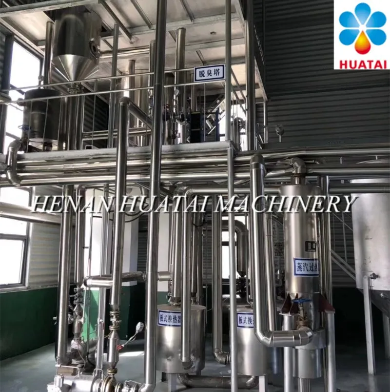 Taller de refinación de aceite