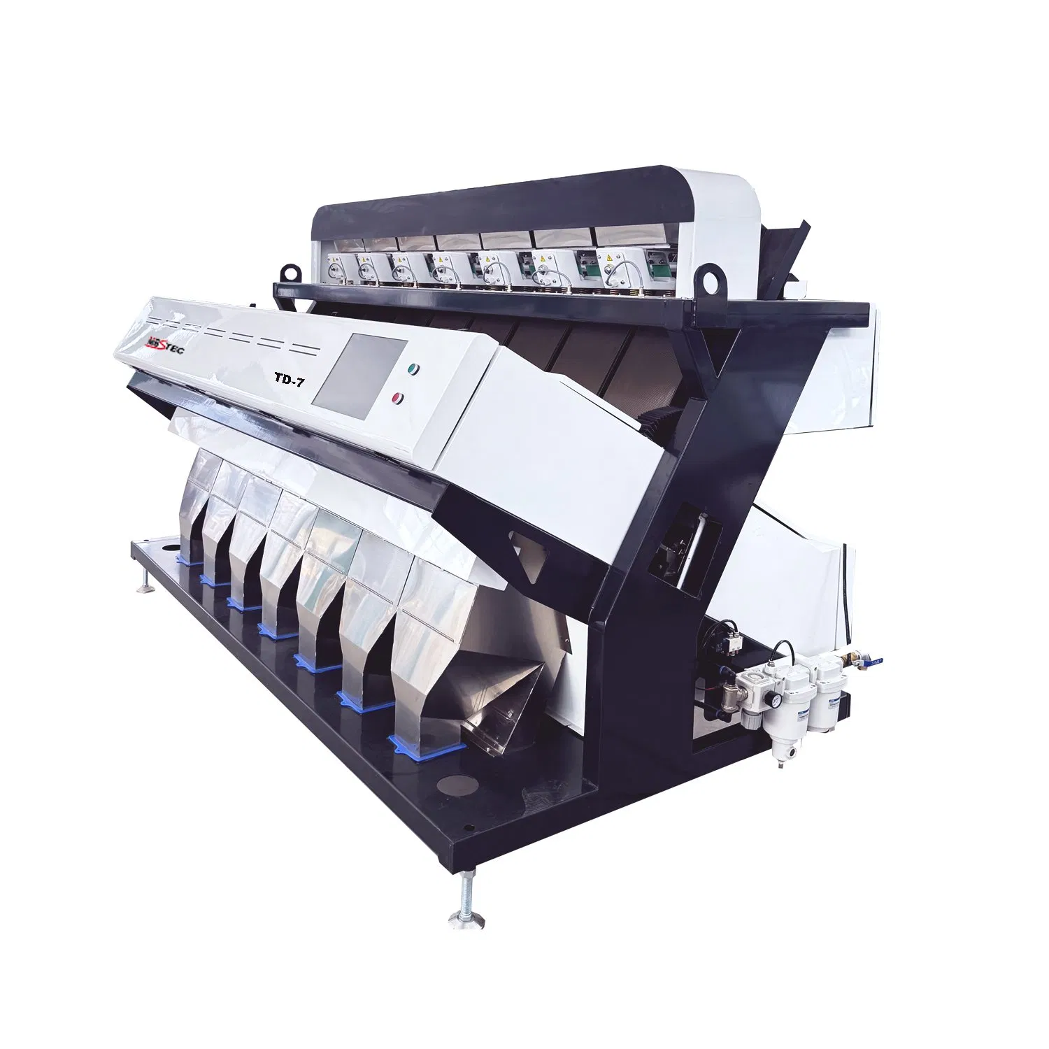 Nueva 448 Máquina Clasificadora de Color por Óptica para Arroz, Legumbres, Frijoles, Semillas y Granos