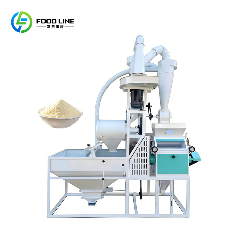 0.3 Máquina de Molienda de Grano Industrial T/H para Trigo, Maíz, Arroz con Molino de Harina y Molienda de Maíz para Alimentación Automática