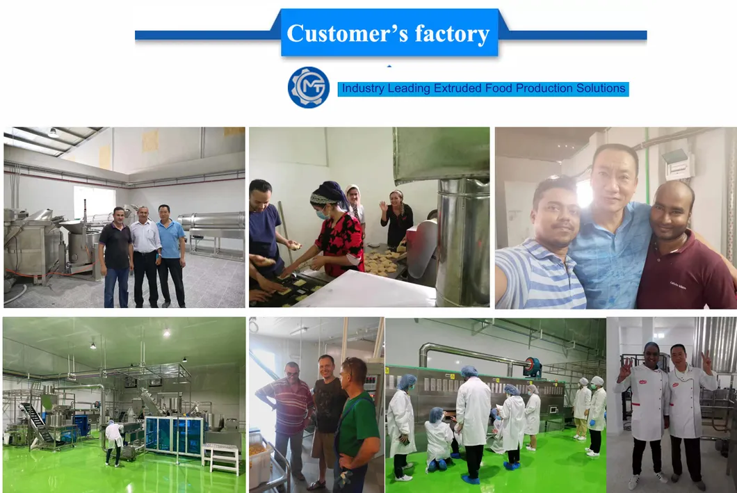 Equipo de procesamiento de arroz nutricional cocido instantáneo
