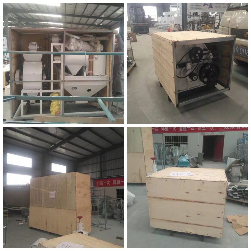 6-8tpd Máquina de molienda de harina de alta eficiencia automática combinada para trigo, arroz y maíz