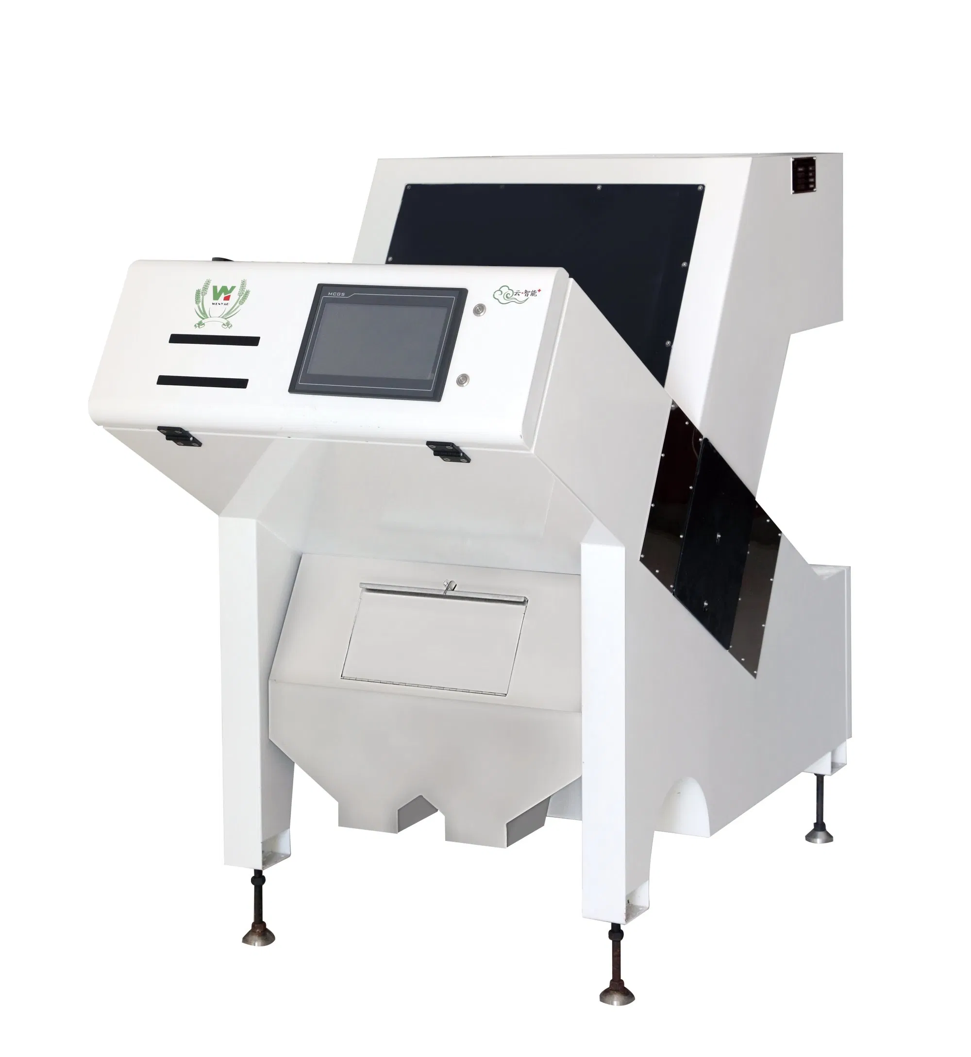 Máquina de clasificación de color óptica Wenyao CCD para limpieza de arroz, equipo agrícola, clasificador de color económico para molino de arroz