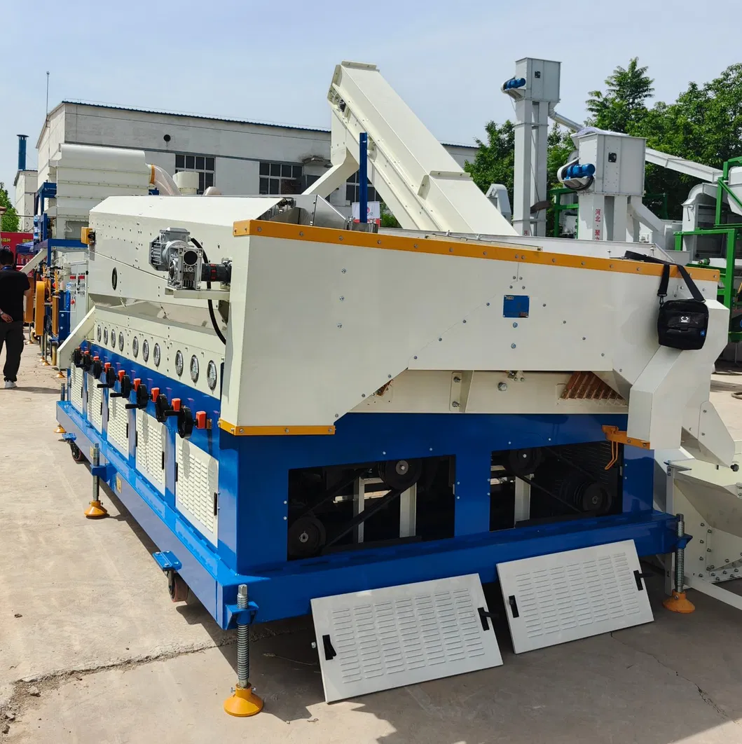 Máquina separadora de gravedad para limpiar semillas malas de comino, soja, trigo, maíz y arroz