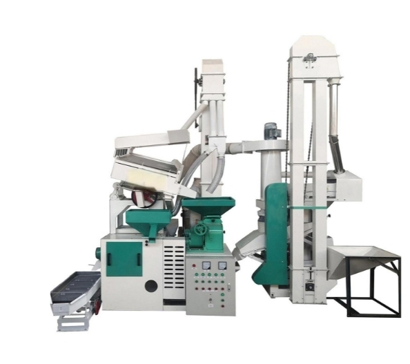 Máquina Compacta de Descascarado y Pulido de Arroz Paddy 15-25 Máquina de Molienda de Arroz Tpd