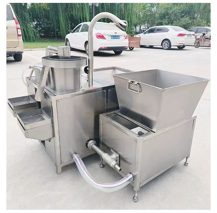 Máquina automática de lavado de arroz de acero inoxidable, equipo comercial de limpieza de granos y cereales para fábricas de procesamiento de alimentos en comedores