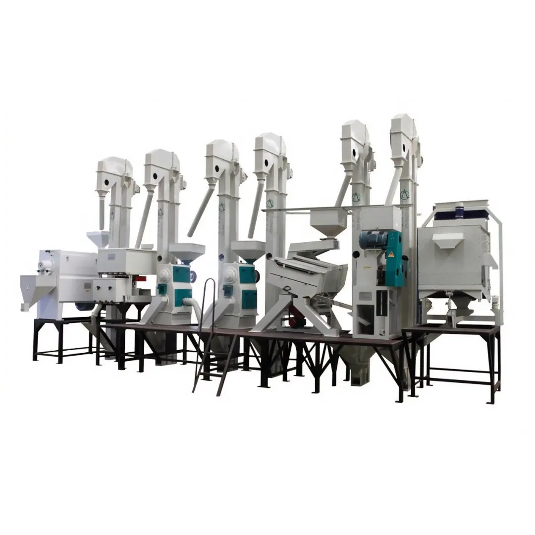 Máquina de procesamiento de arroz combinado, precio de máquina de molienda de arroz