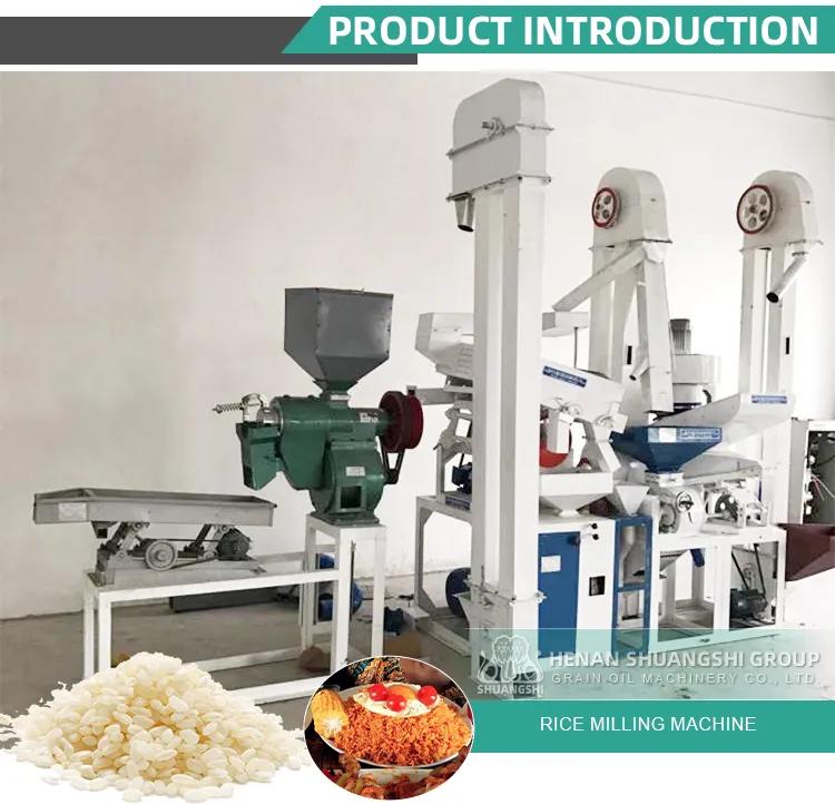 Línea de procesamiento integrada de arroz
