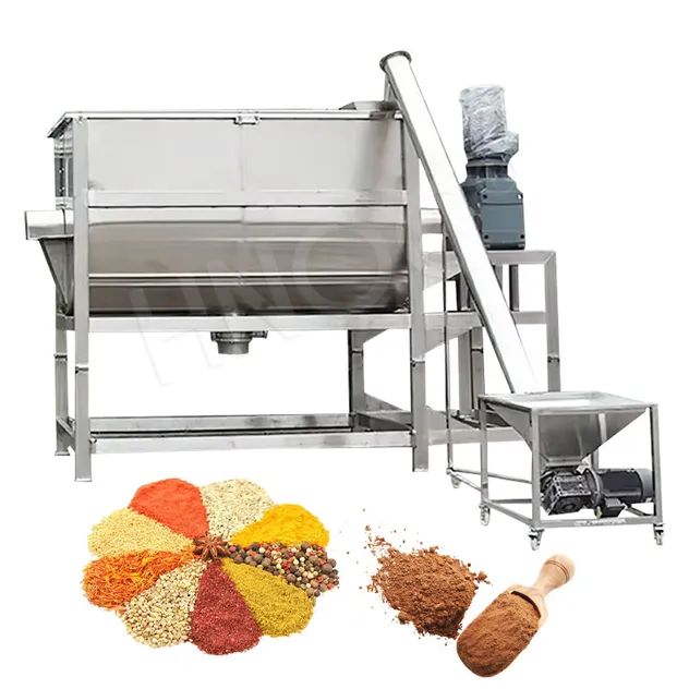 Mezcladora industrial de doble cinta