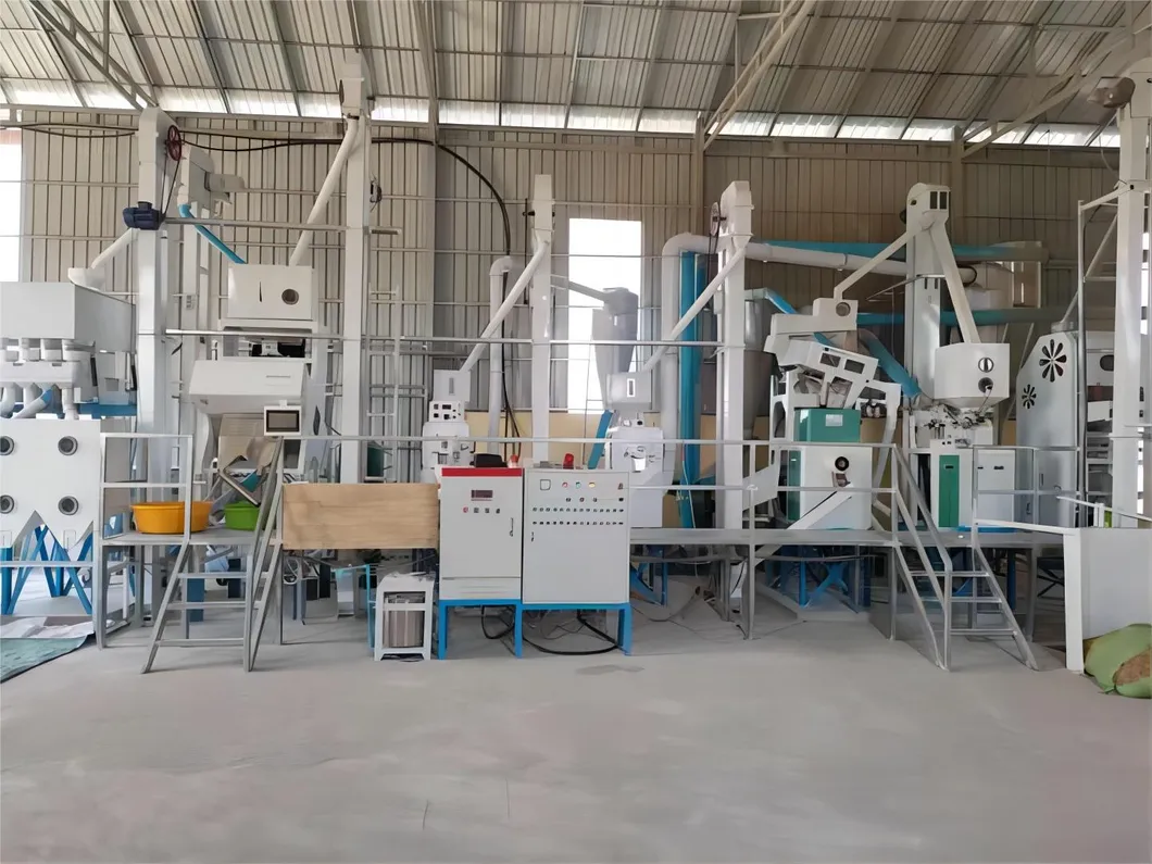 Máquina Compacta de Descascarado y Pulido de Arroz Paddy 15-25 Máquina de Molienda de Arroz Tpd