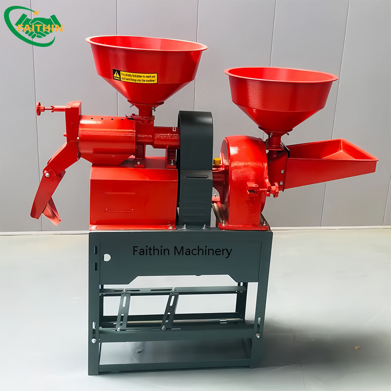 Máquina separadora de cáscaras de arroz para pequeños hogares al por mayor, máquina de pulido y molienda de arroz