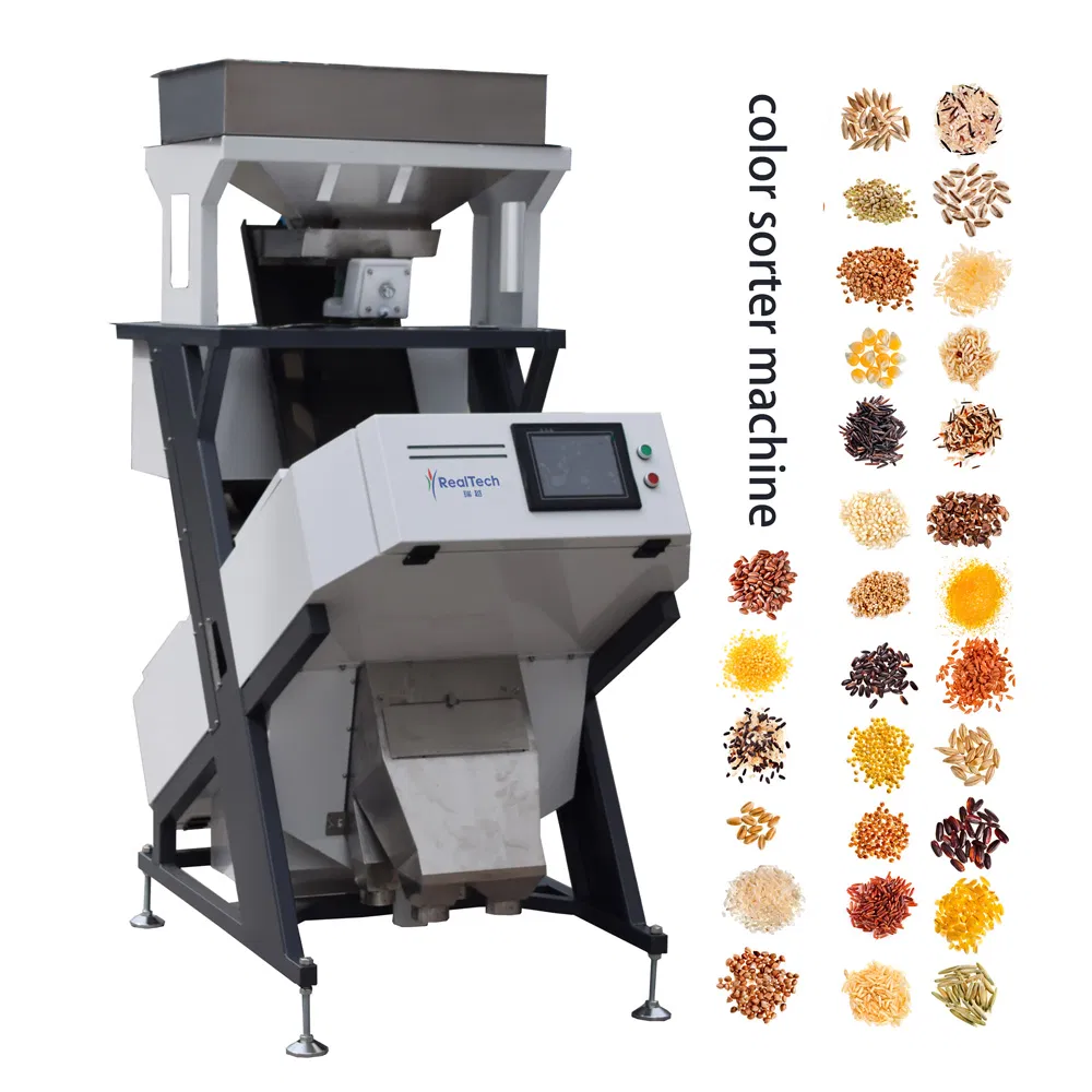 Máquina clasificadora de color para arroz, café, granos, semillas y cacahuetes