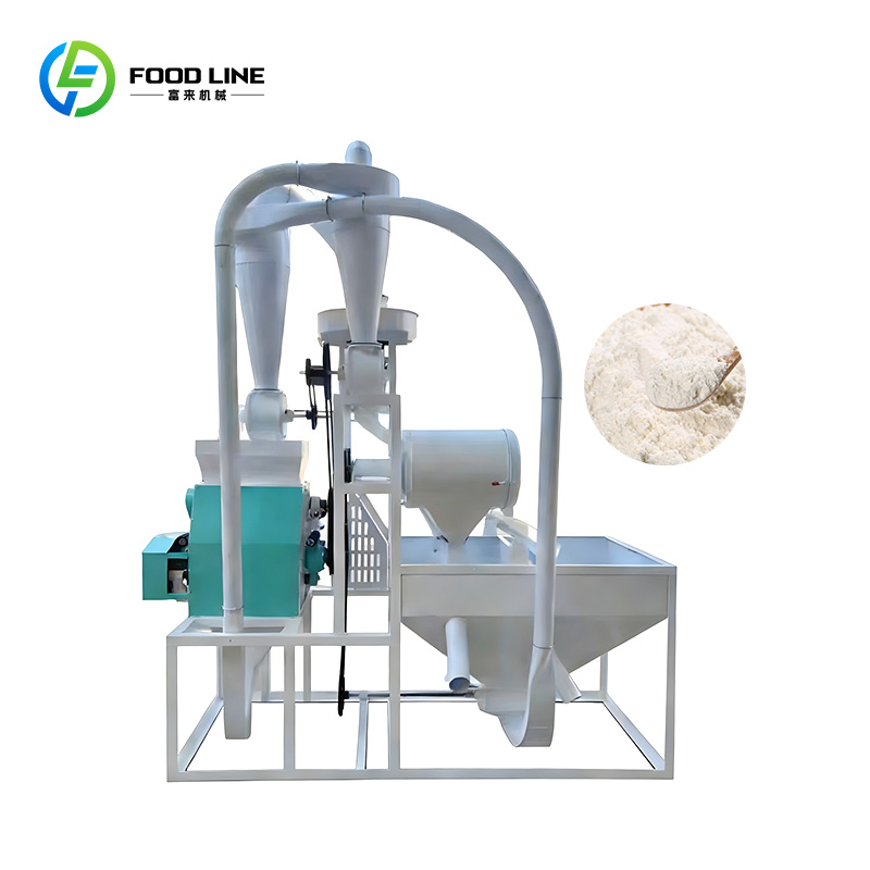 0.3 Máquina de Molienda de Grano Industrial T/H para Trigo, Maíz, Arroz con Molino de Harina y Molienda de Maíz para Alimentación Automática