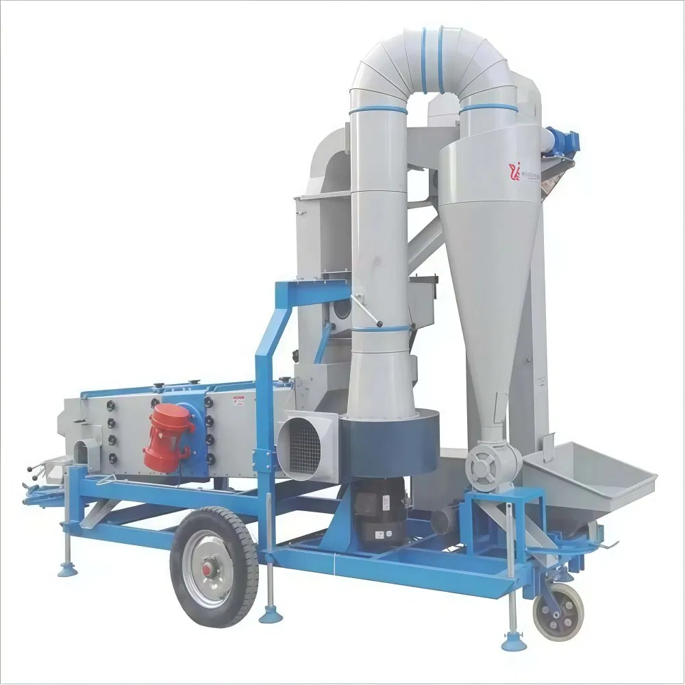 10t/H Máquina de limpieza, clasificación y procesamiento de granos de soja, sésamo, arroz, frijoles mungo verdes, chía, maíz y trigo