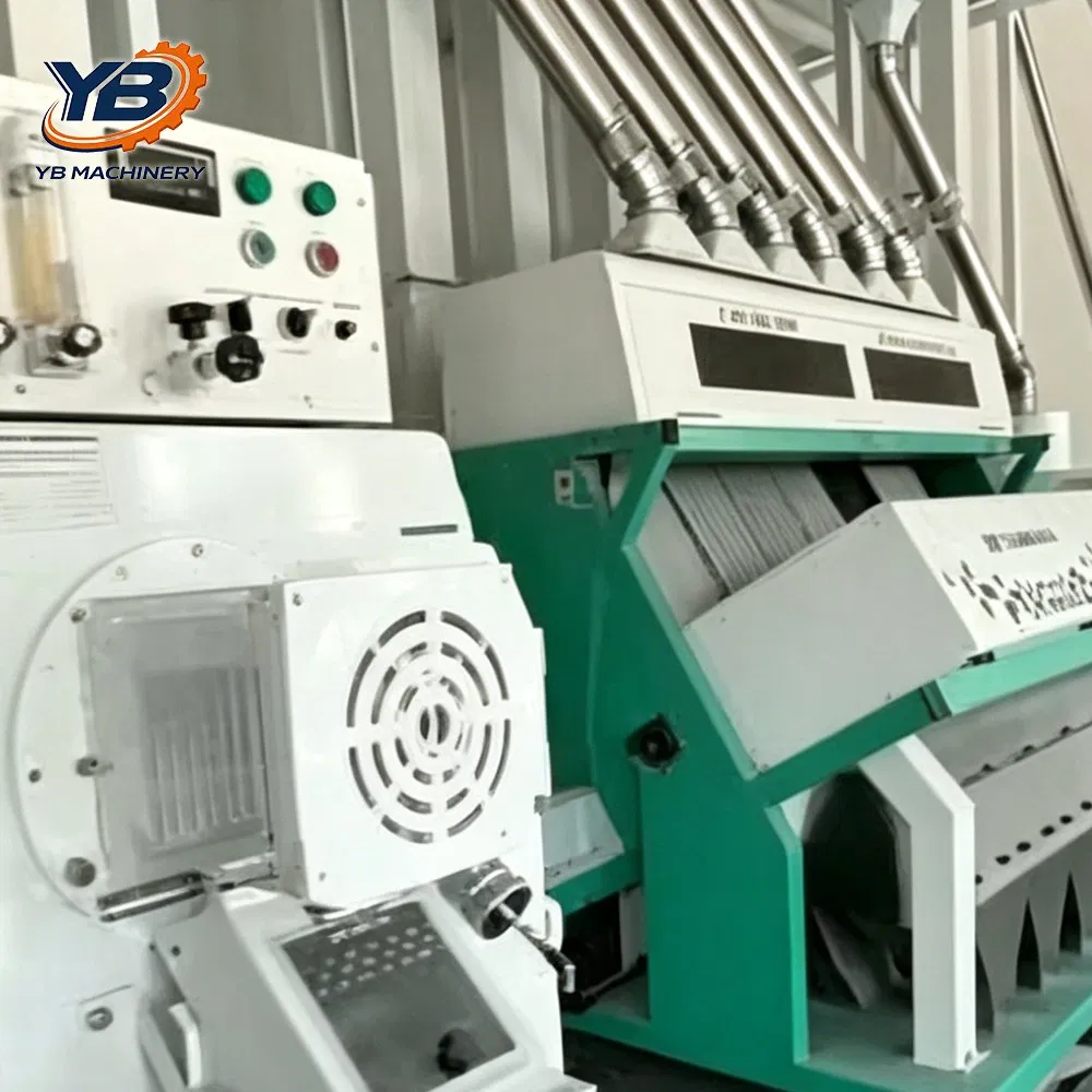 Planta de molino de arroz de grado comercial para producción continua de arroz